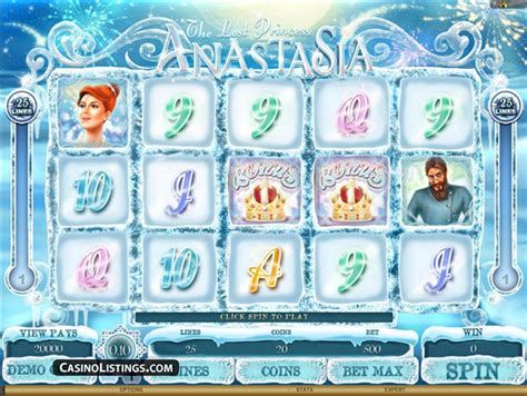 the lost princess anastasia casinos|The Lost Princess Anastasia Online Casino Slot Game.